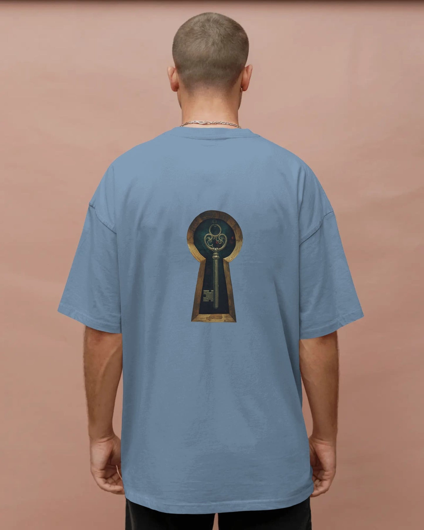 Key to my world- Men Oversize T-shirt