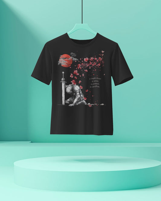 Knight Warriors- Men Half Sleeve Round Neck T-Shirt