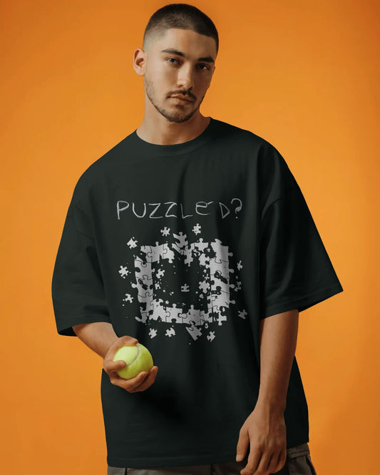 Puzzled- Men Oversize T-shirt