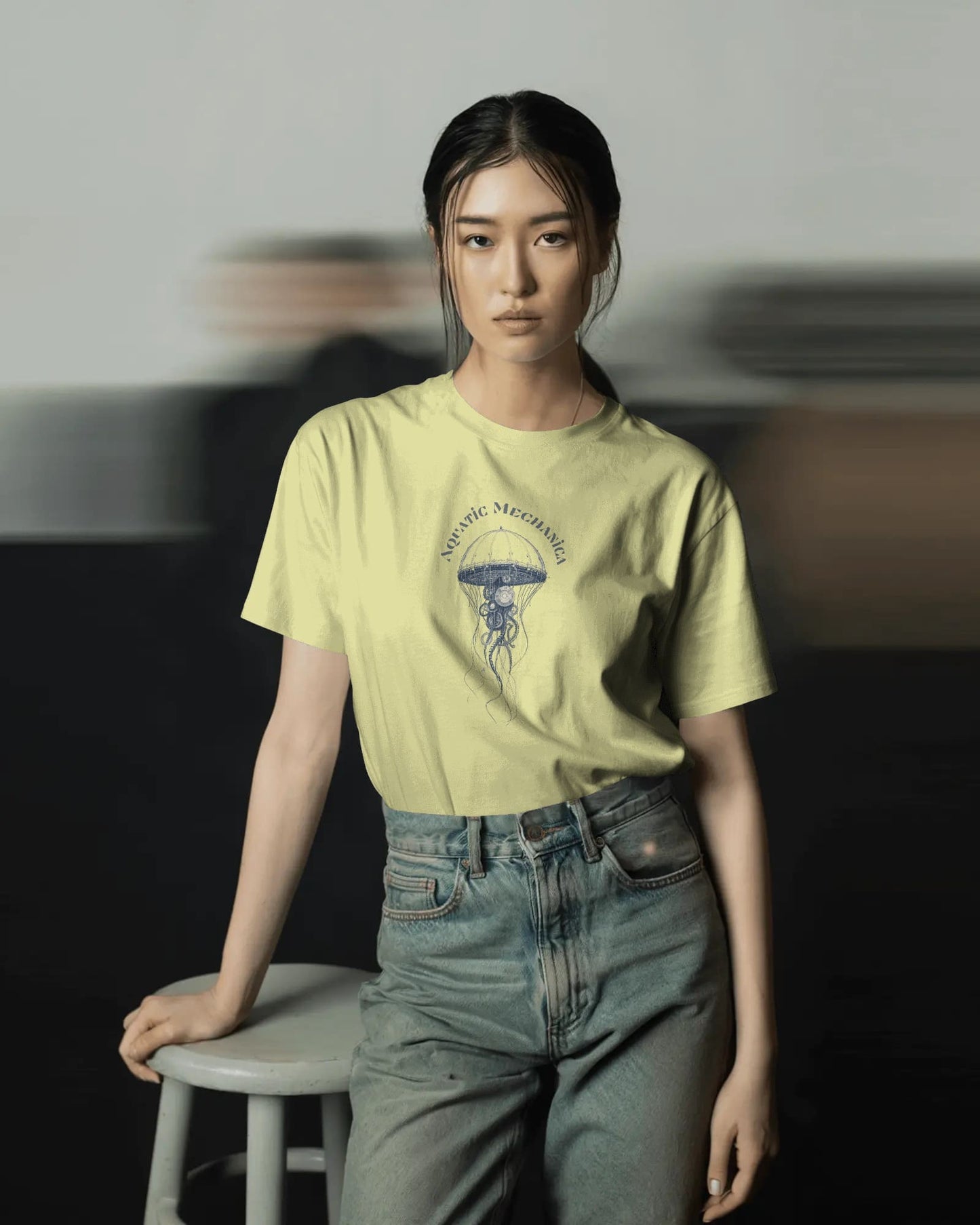 Aquatic Mechanics- Women Half Sleeve Round Neck T-shirt