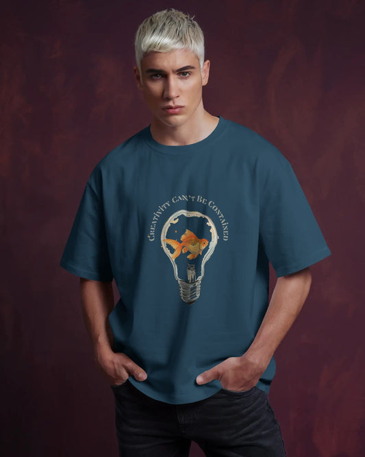 Creativity can't be contained- Men Oversize T-shirt
