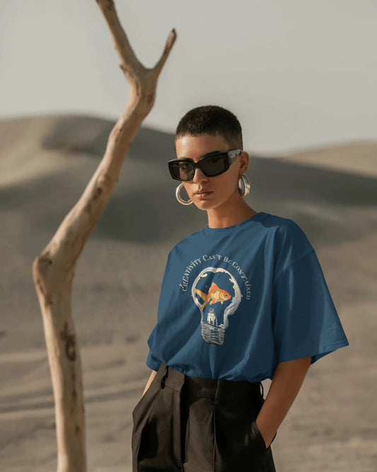 Creativity can't be contained- Women Oversize T-shirt