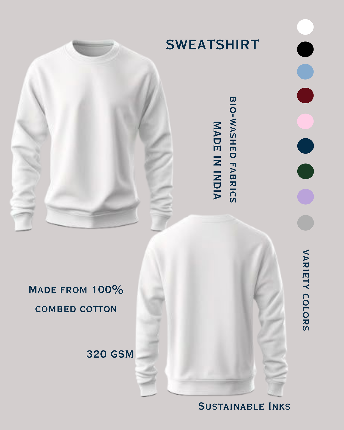 Calculating Peace- Men Sweatshirt