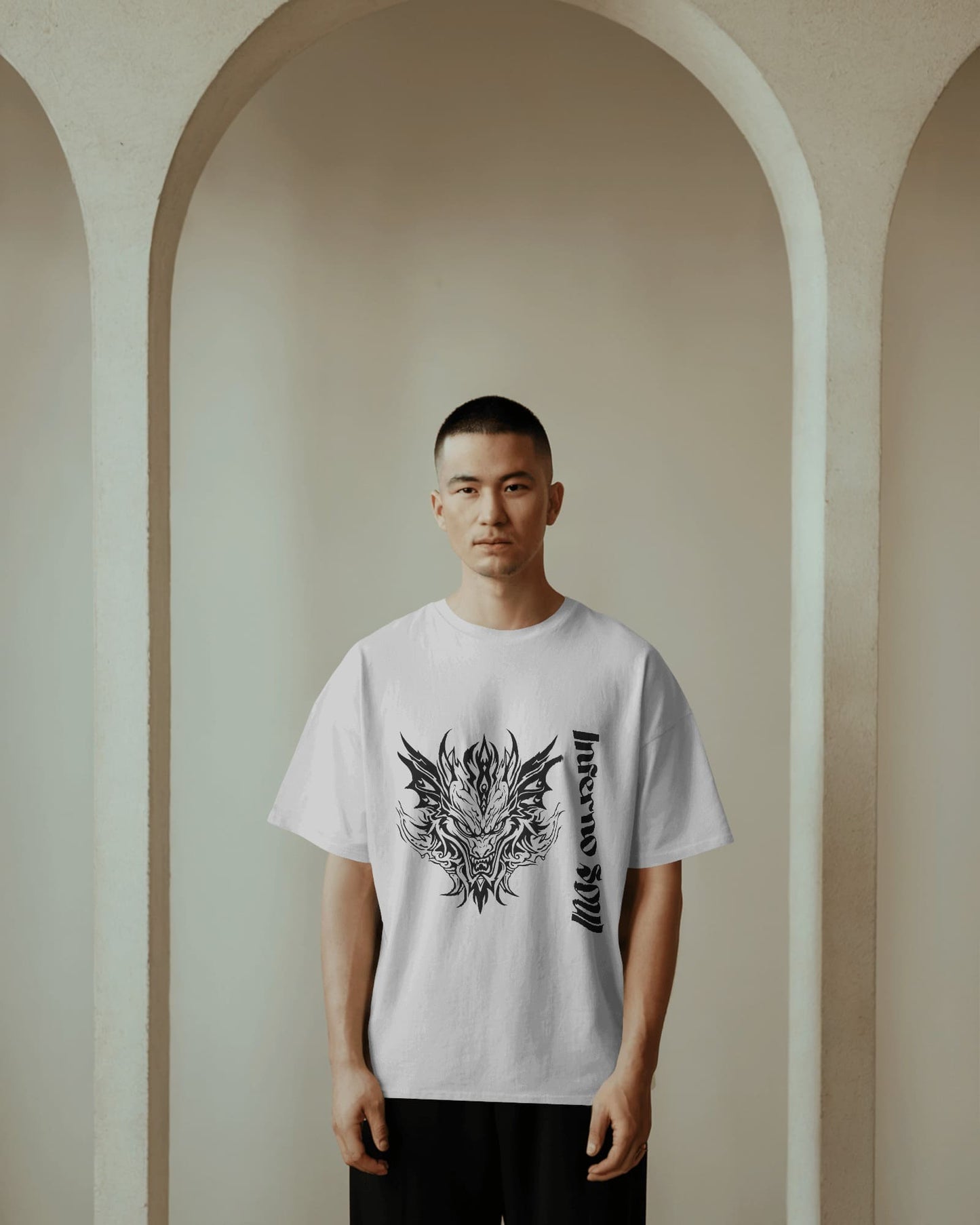Inferno Soul- Men Oversize T-shirt