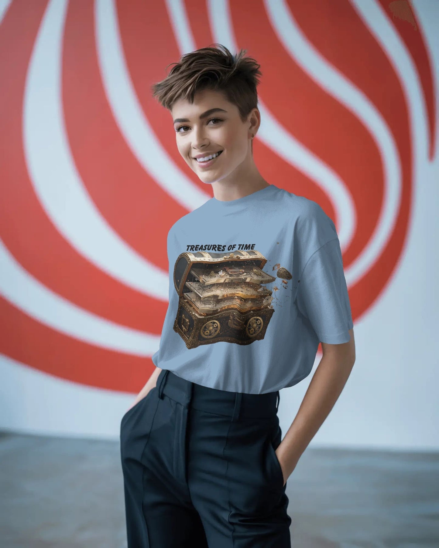 Treasures of Time- Women Oversize T-shirt