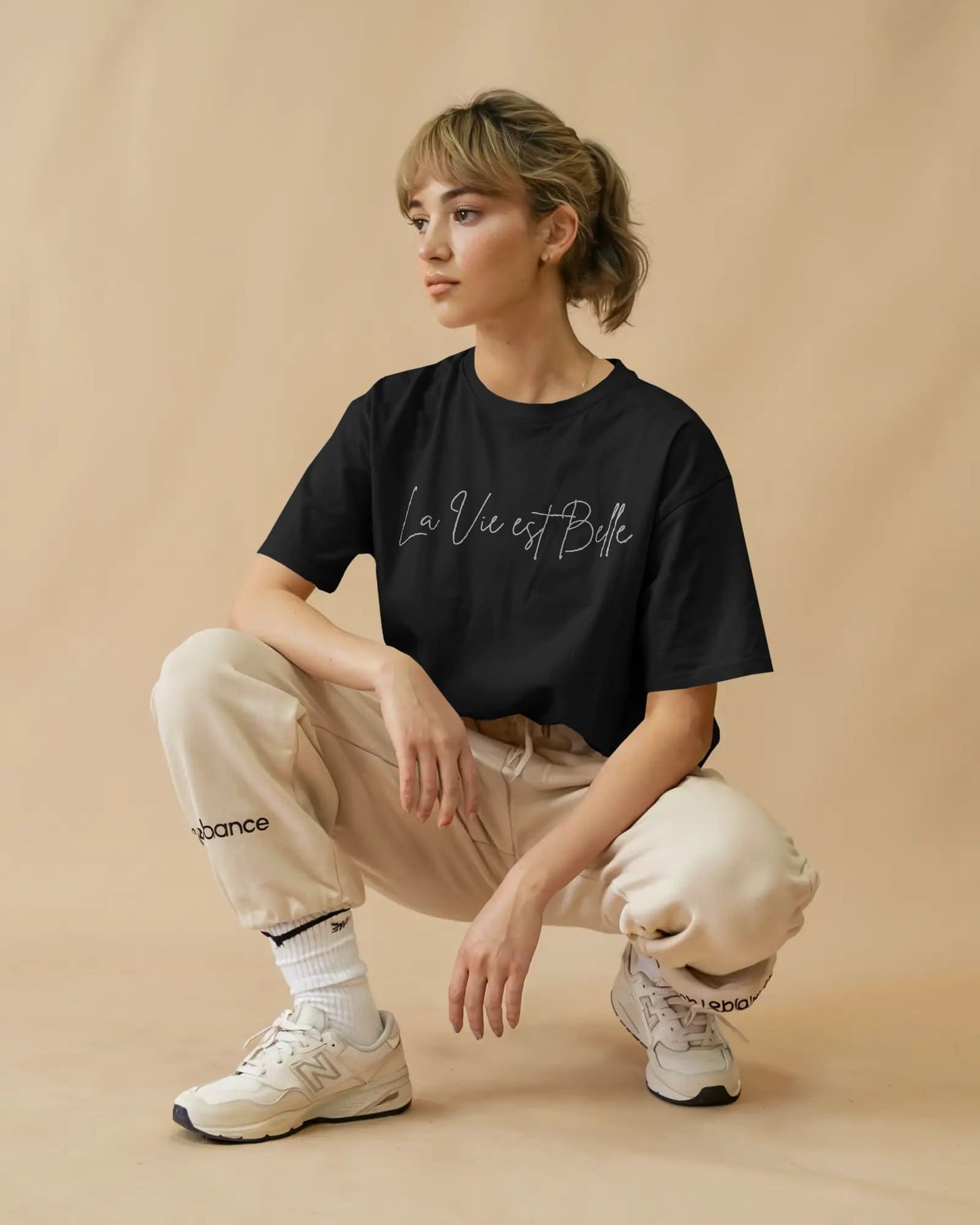 Life is beautiful- Women Oversize T-shirt