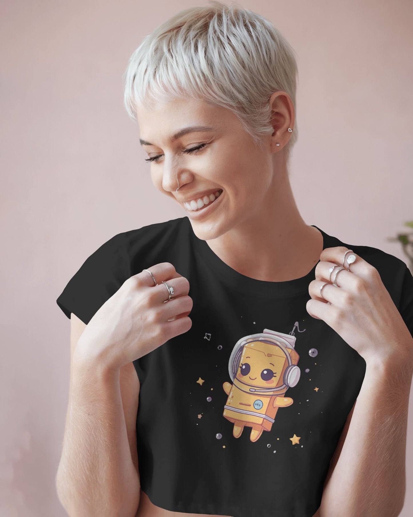 Cartoon Design- Crop Top
