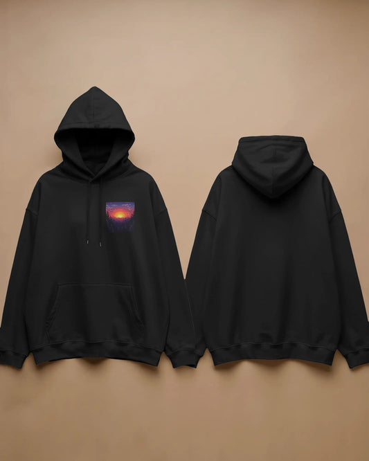 Pixel Sunset- Women Hoodie