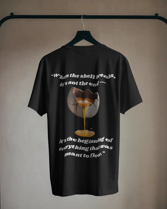 Moon Shell Breaks- Men Oversize T-shirt