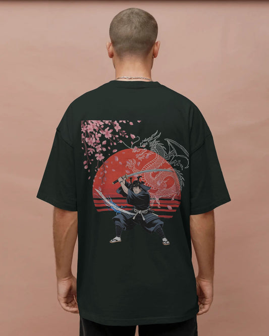 Sword Fighter- Men Oversize T-Shirt