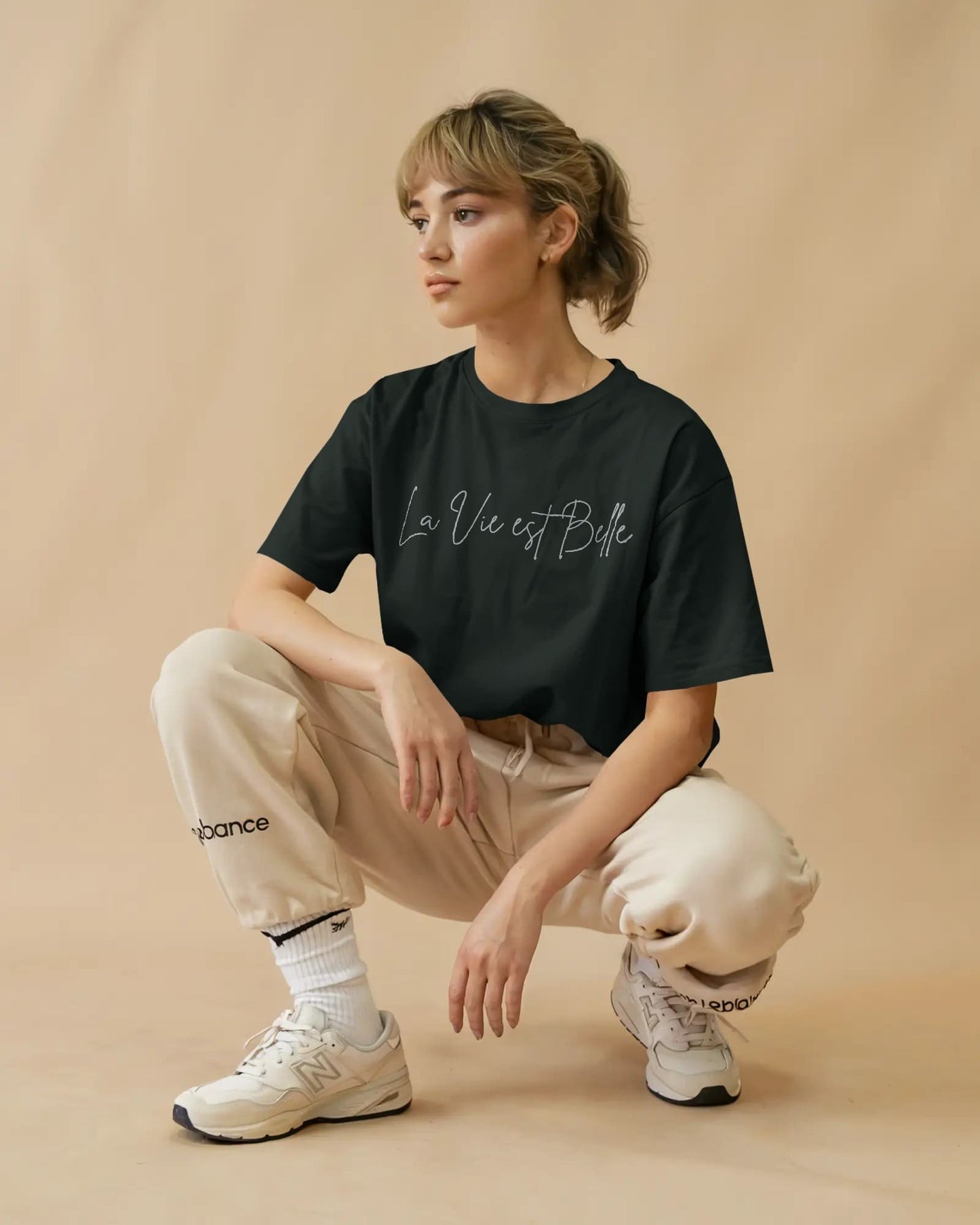 Life is beautiful- Women Oversize T-shirt