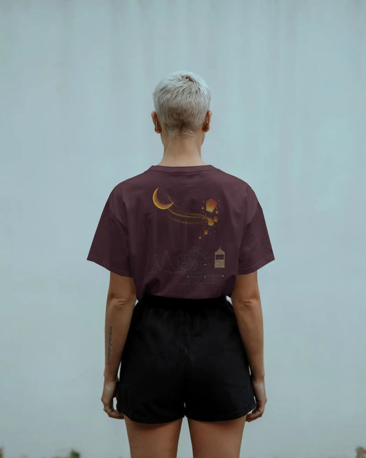Lantern Dreams- Women Oversize T-shirt