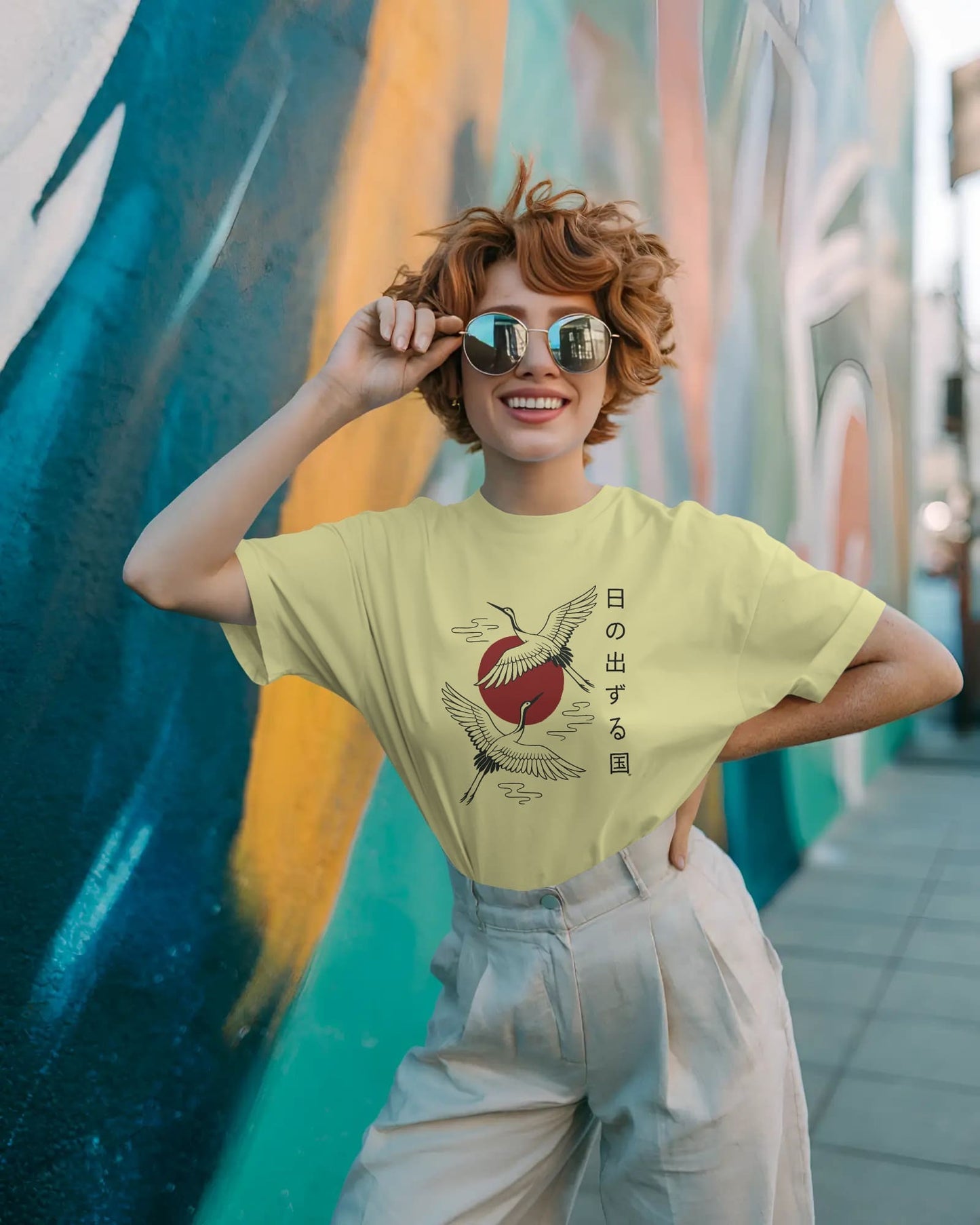 Land of Rising Sun-Women Half sleeve Round Neck T-Shirt