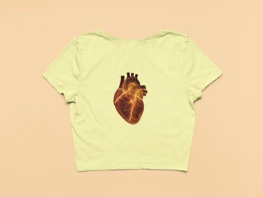 Glass Heart- Crop Top