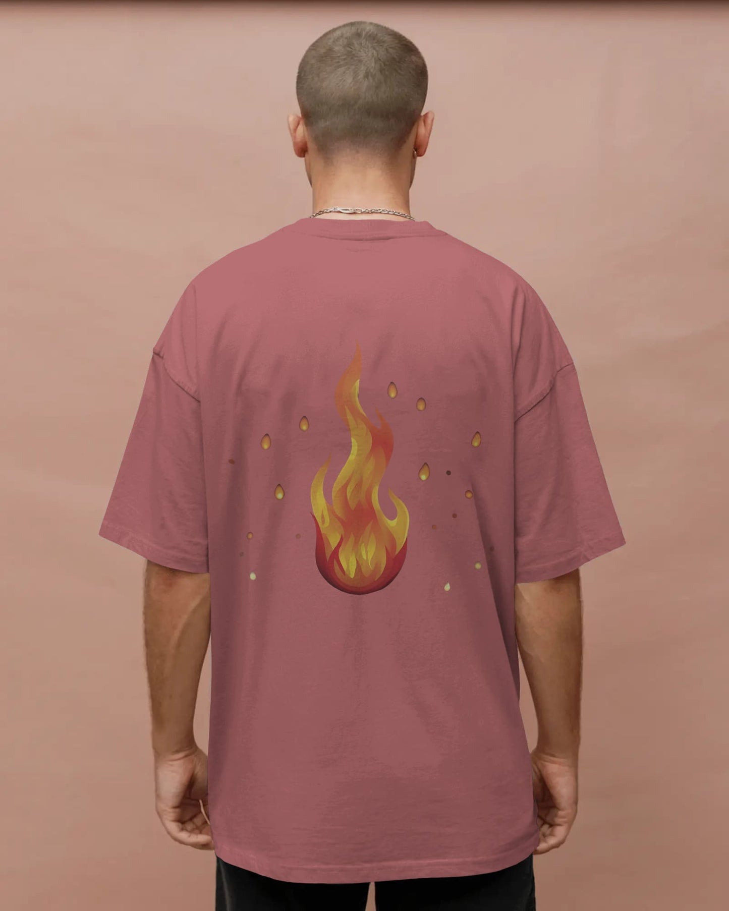 Fire- keep the flame alive- Men Oversize T-shirt