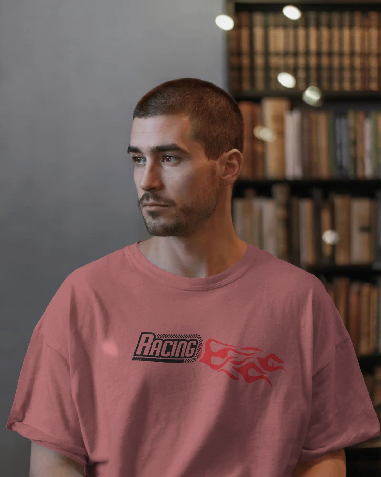 Racing car- Men Oversize T-shirt