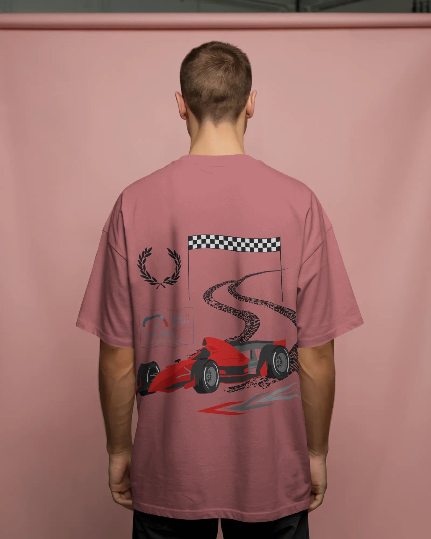 Racing car- Men Oversize T-shirt