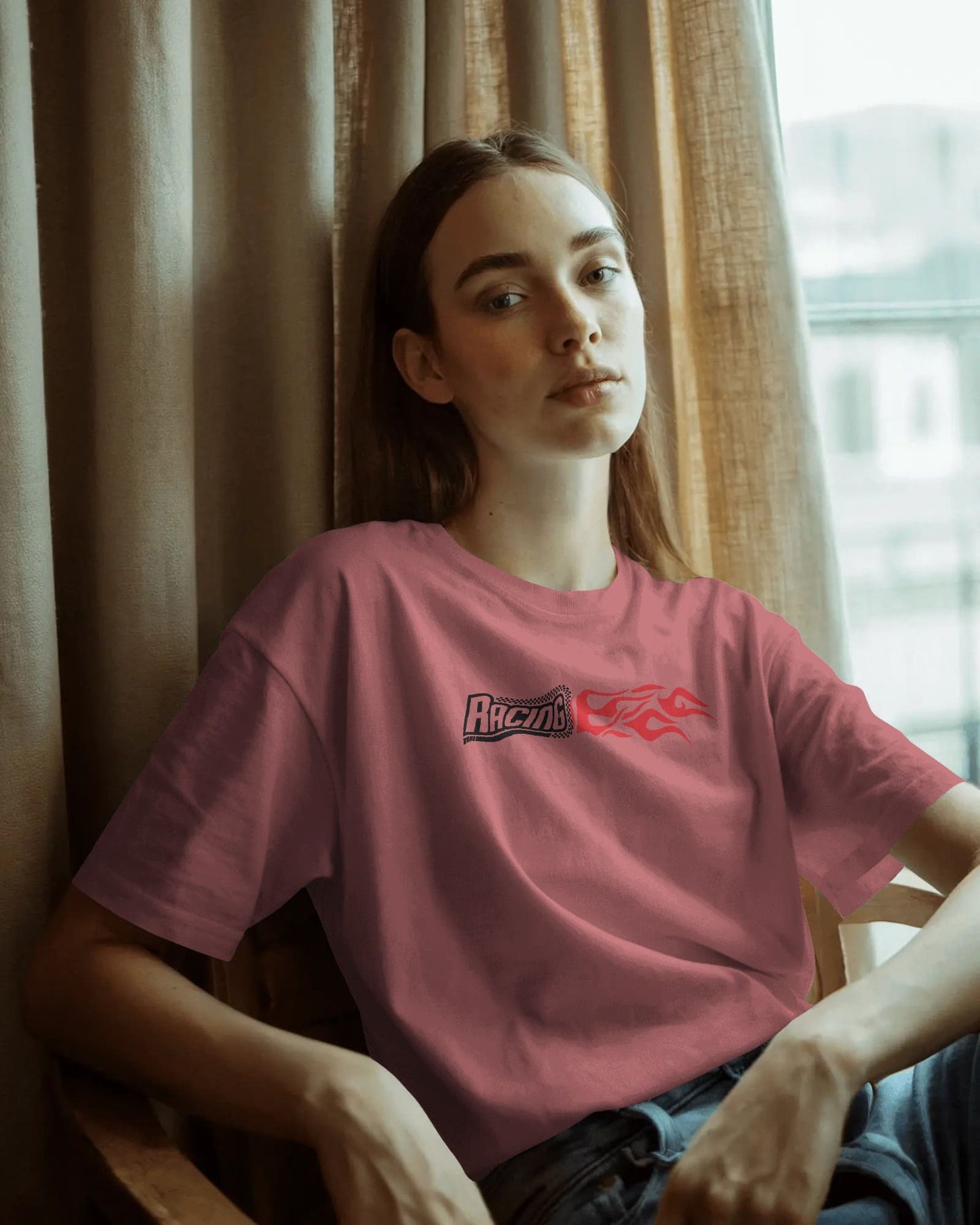 Racing car- Women Oversize T-shirt