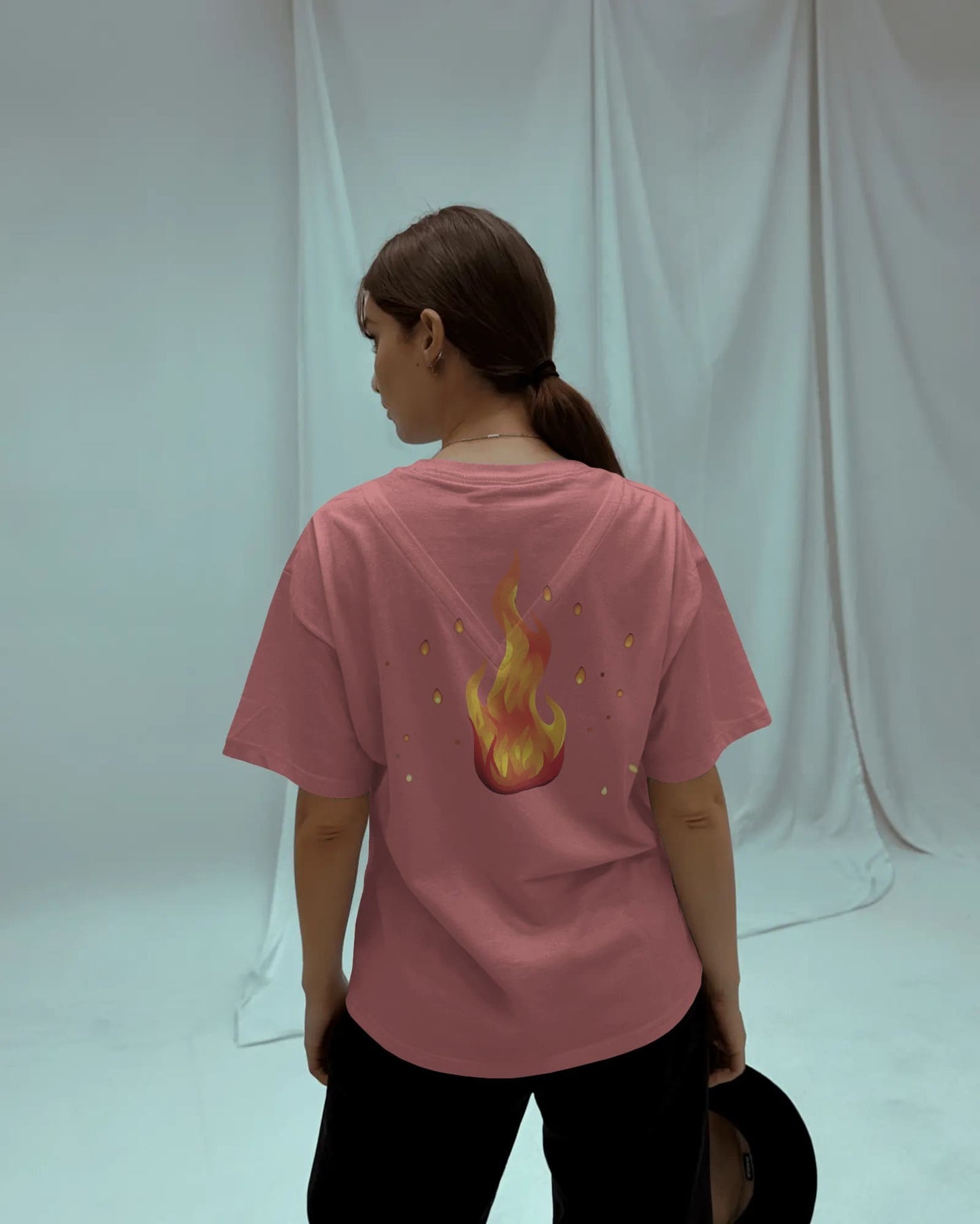 Fire- keep the flame alive- Women Oversize T-shirt