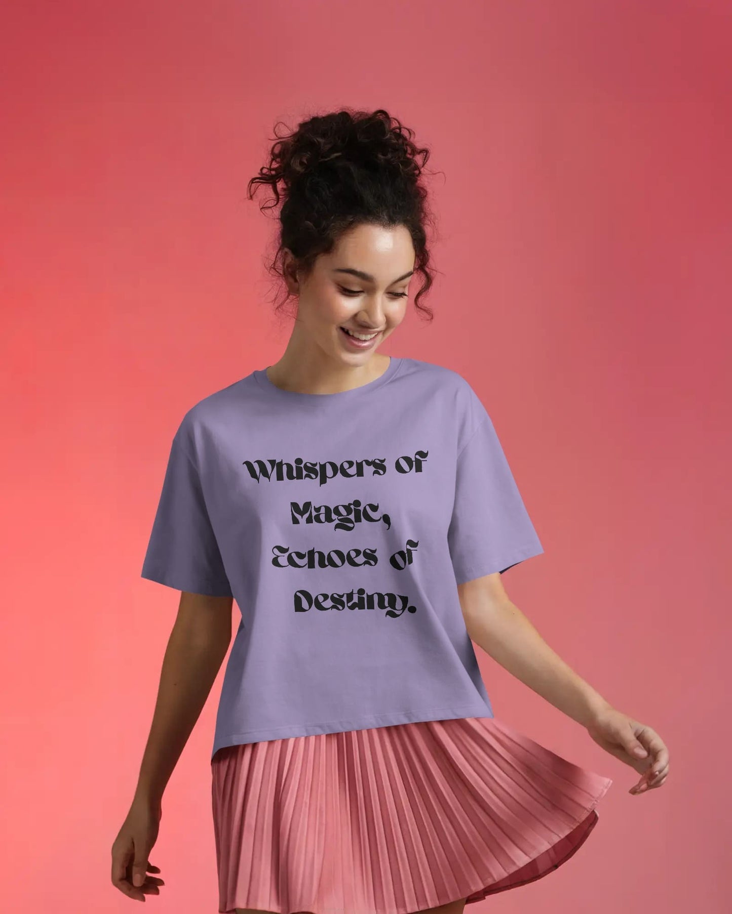 Whisper of Magic- Women Oversize T-shirt