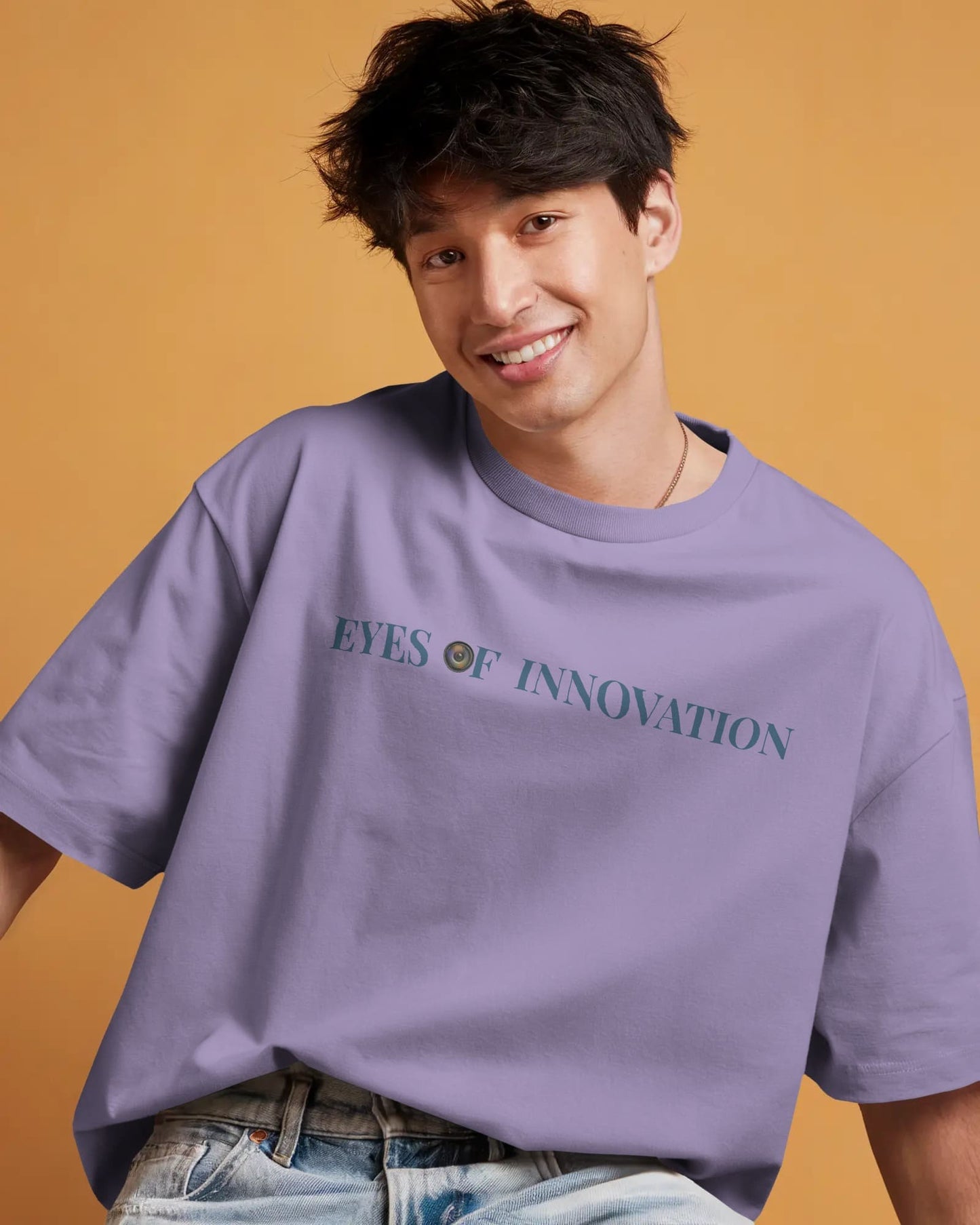 Eyes of Innovation- Men Oversize T-shirt
