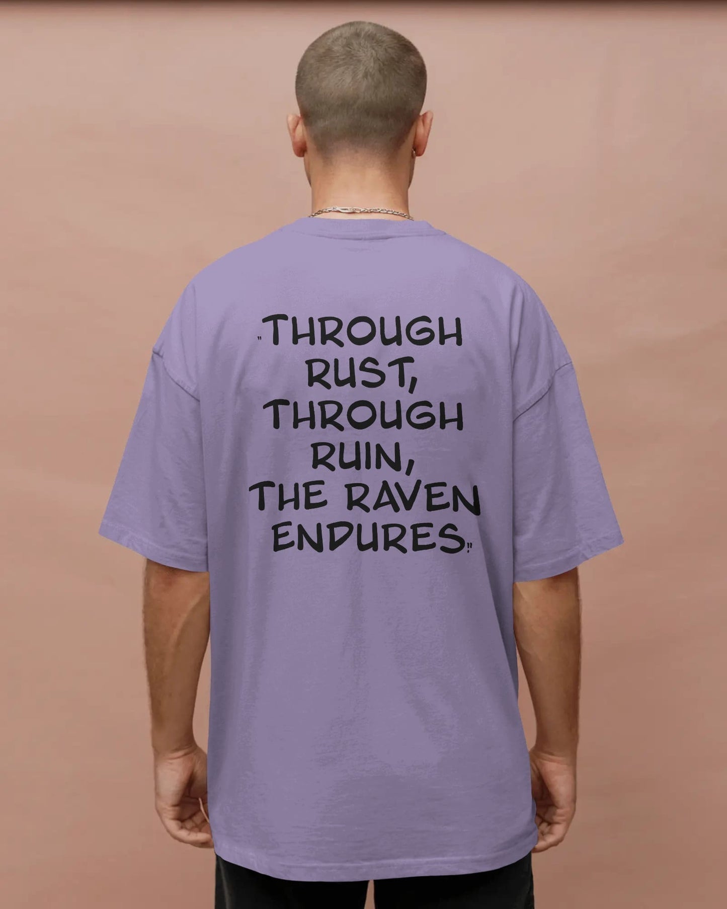 The Raven Endures- Men Oversize T-shirt