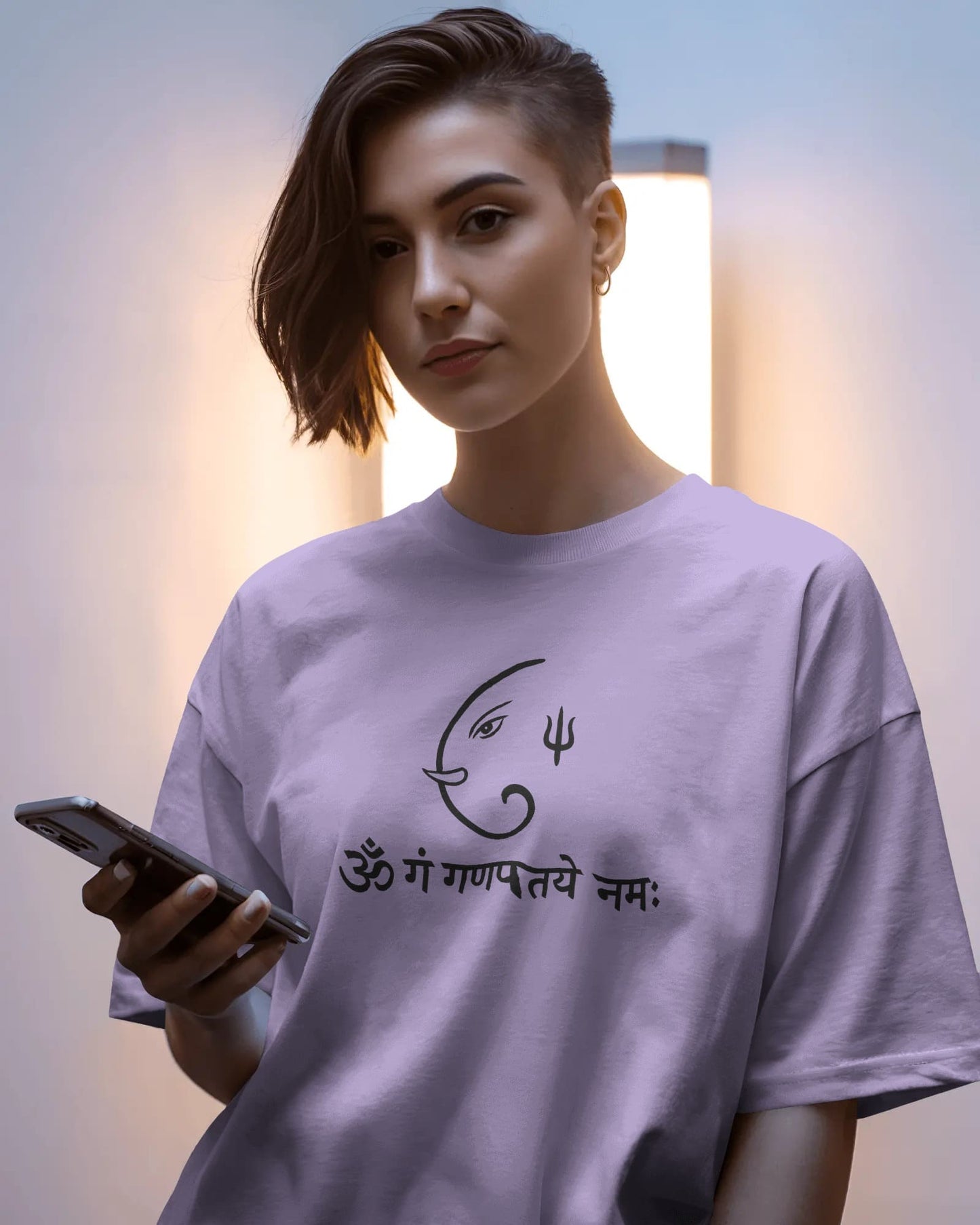 Om Ganpati Namah in Sketch-W