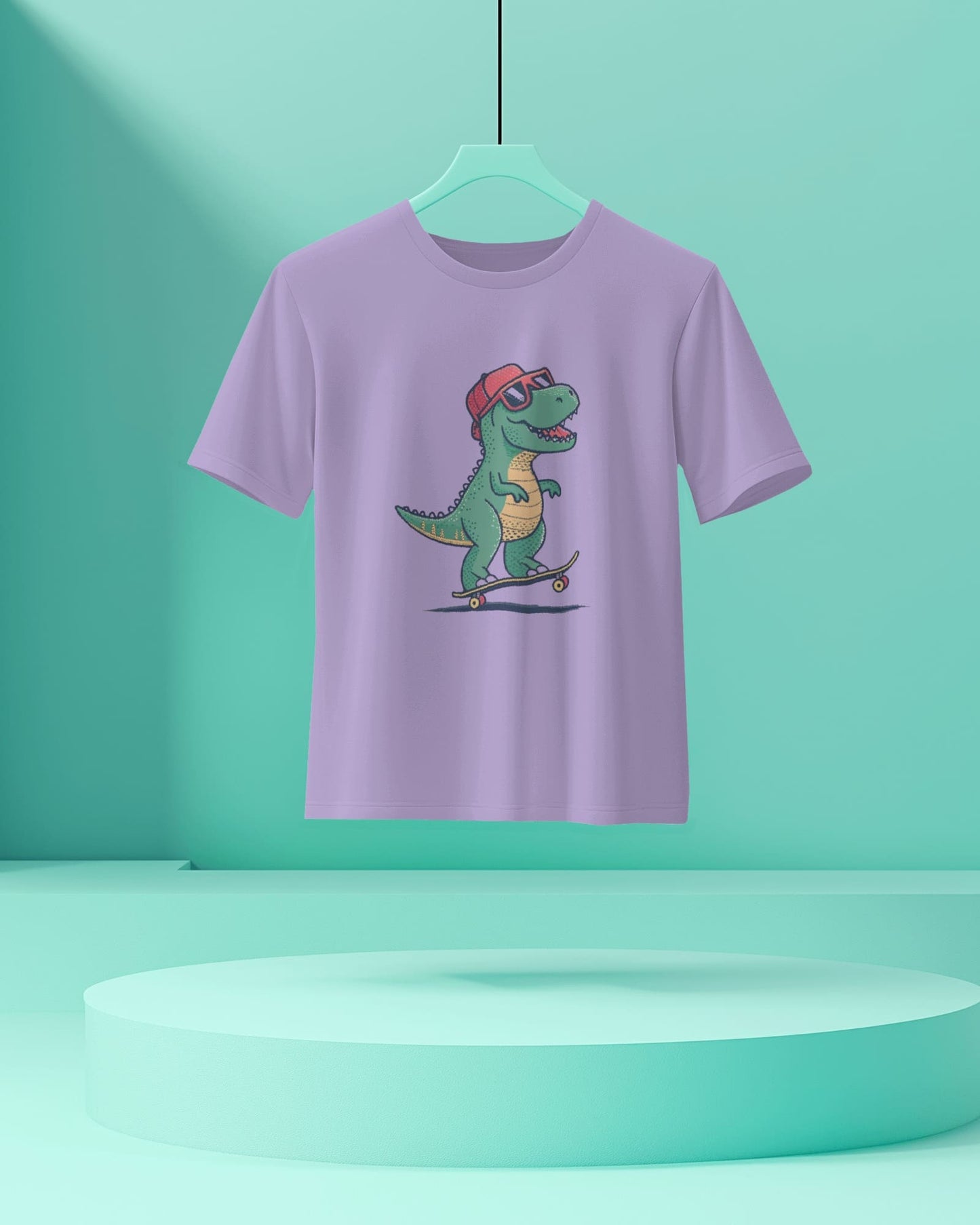 Dragon With Goggles- Men Half Sleeve Round Neck T-shirt