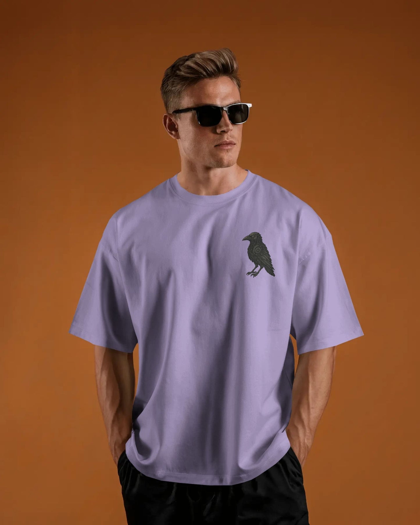The Raven Endures- Men Oversize T-shirt