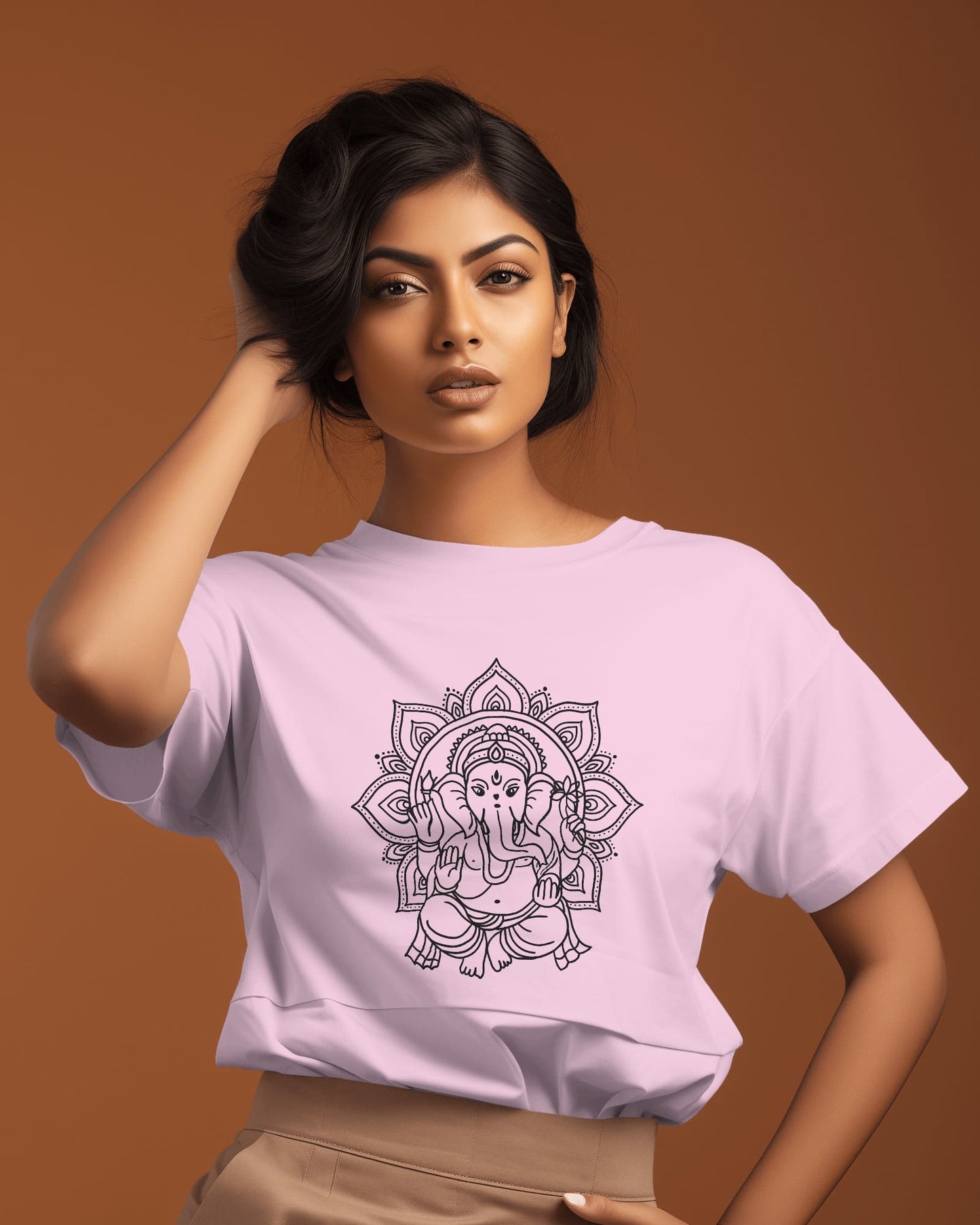 Ganesh Ji Line Sketch