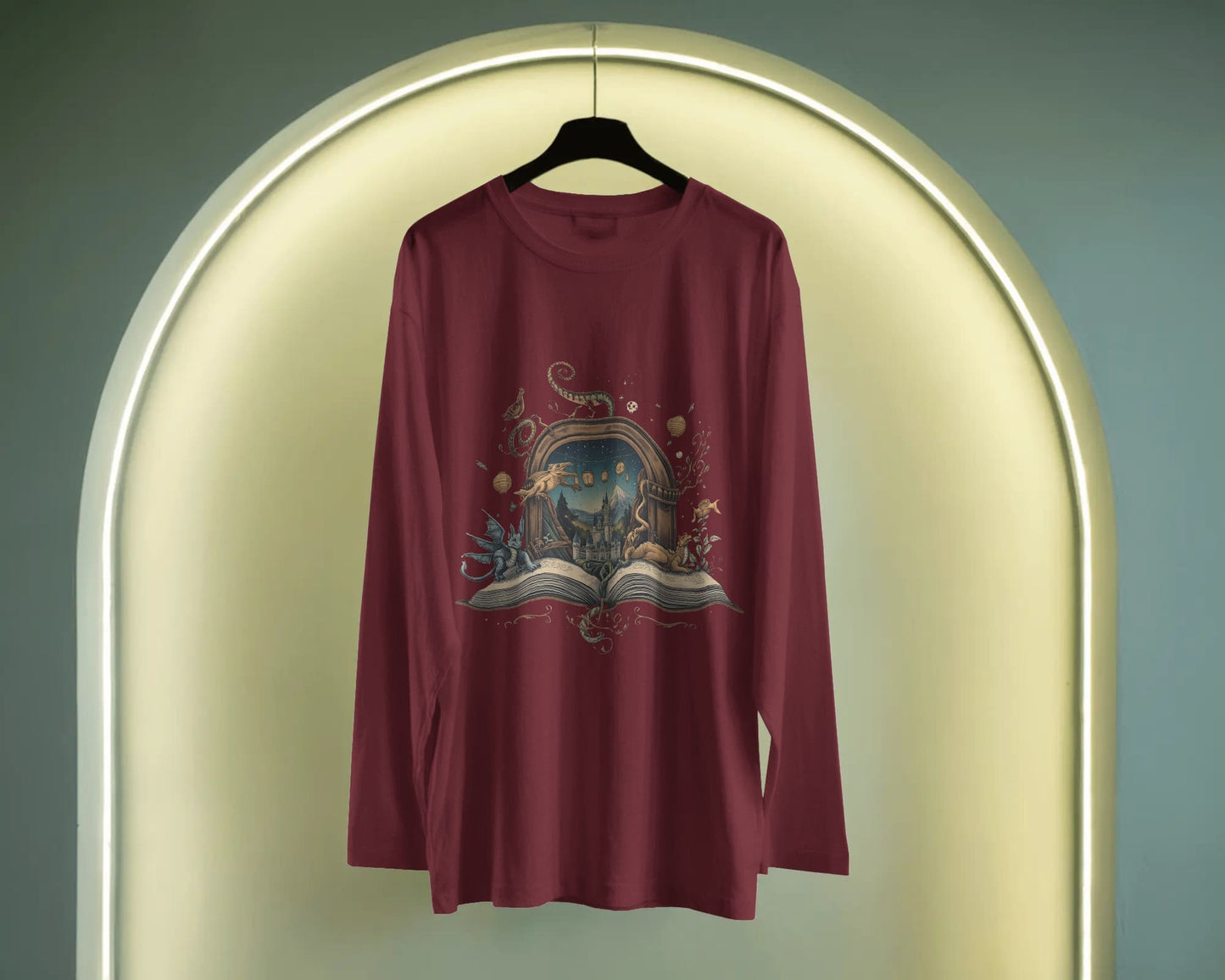 Magical Book- Men Full Sleeve T-shirt
