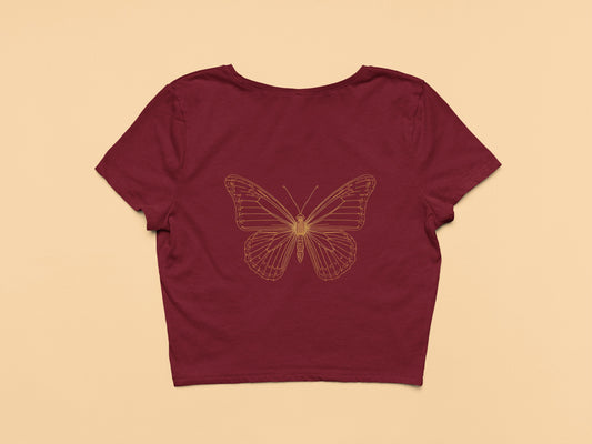 Butterfly- Crop Top