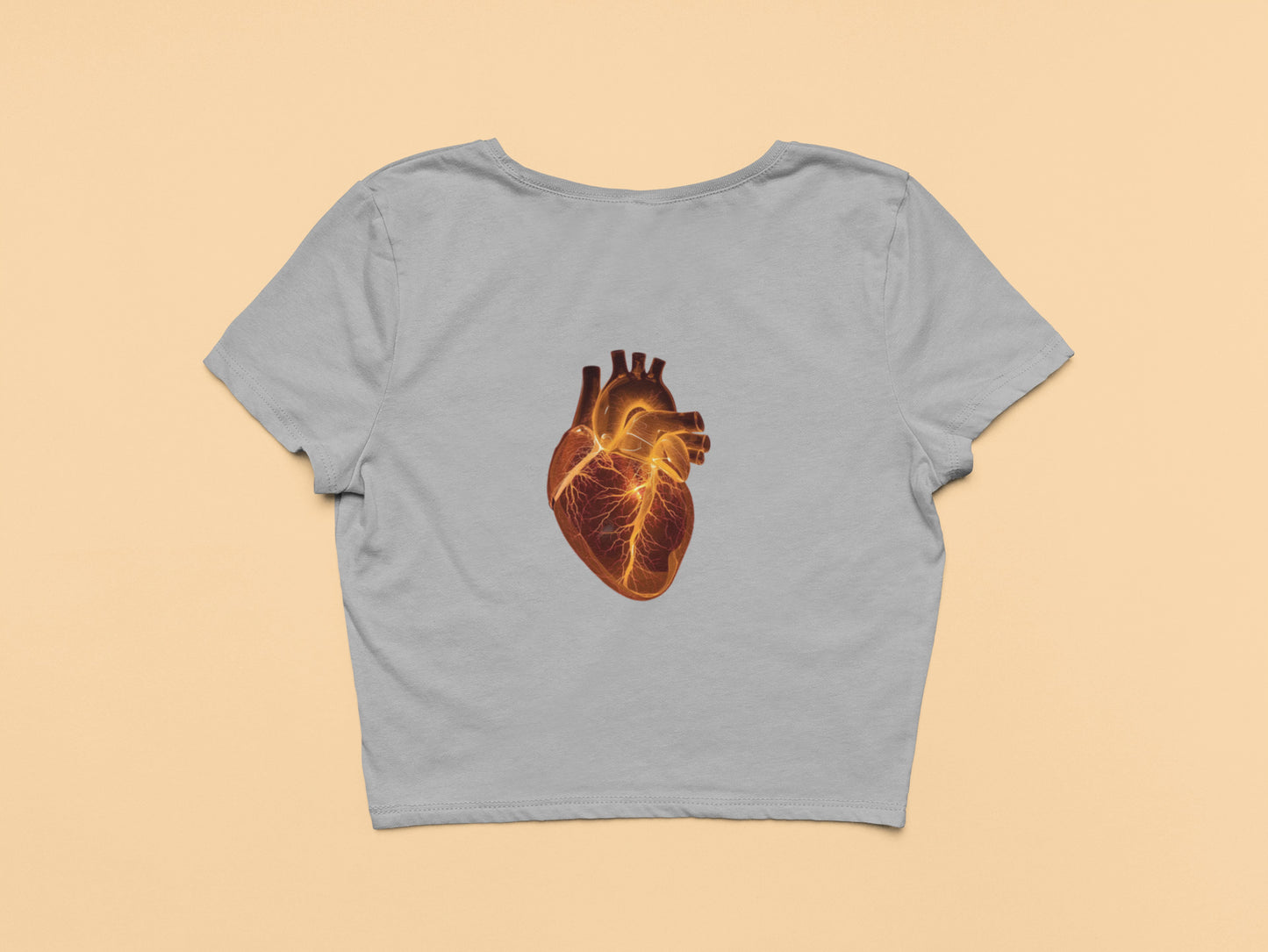 Glass Heart- Crop Top