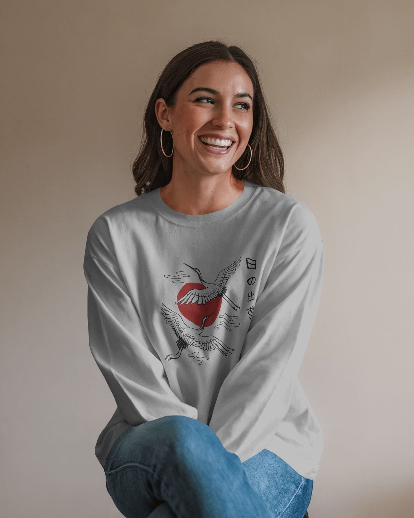 Land of Rising Sun- Women Full Sleeve T-shirt