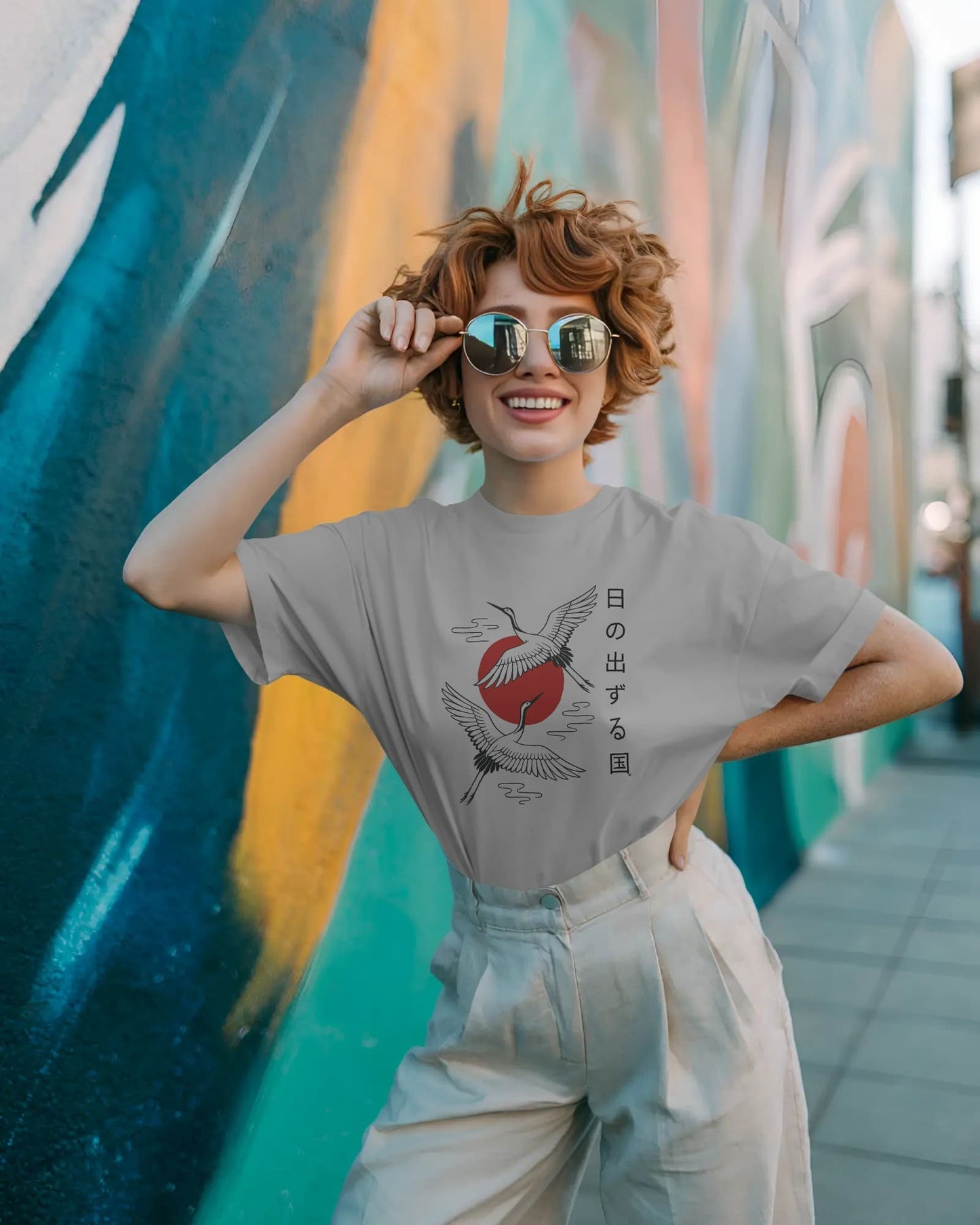 Land of Rising Sun-Women Half sleeve Round Neck T-Shirt