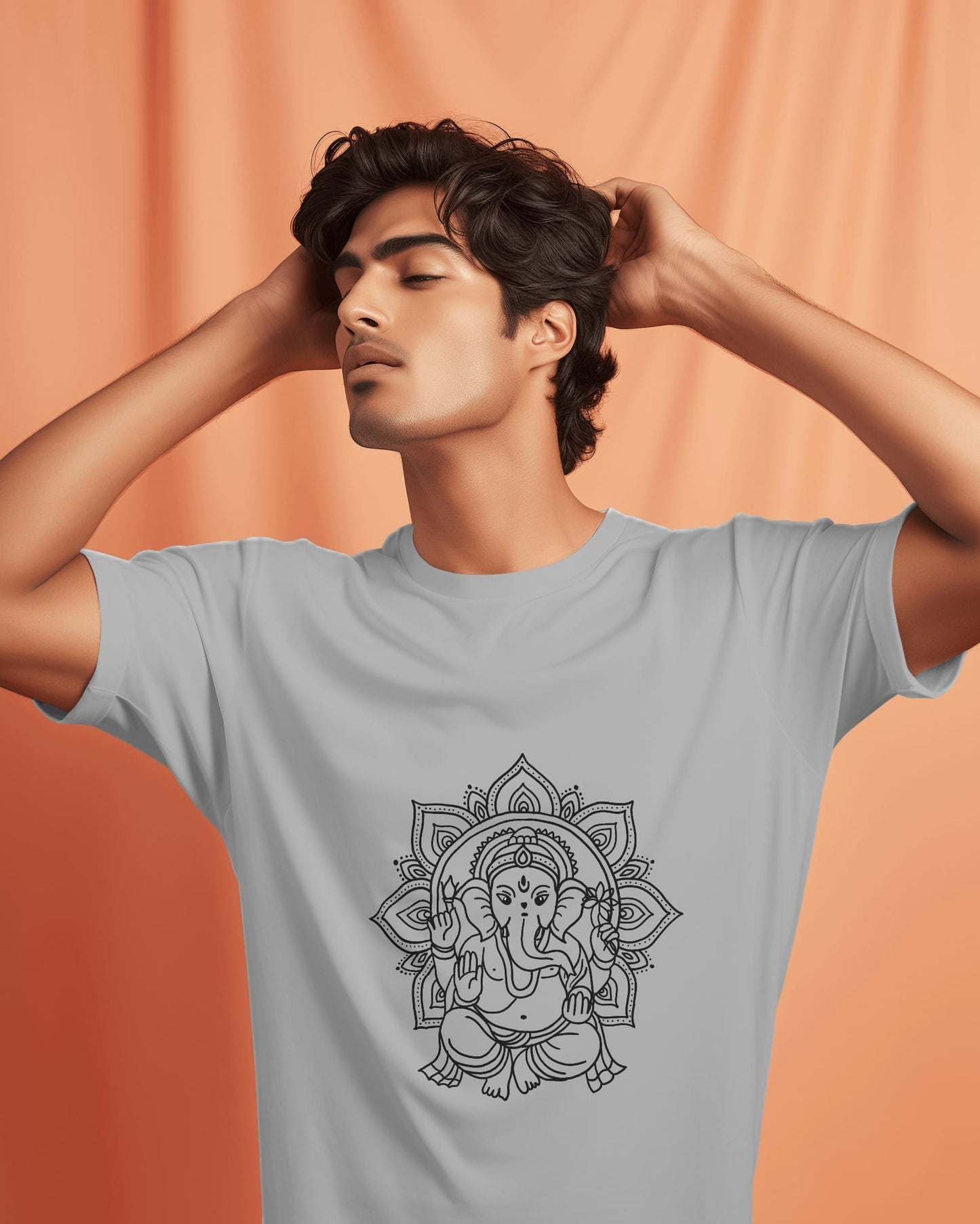 Ganesh Ji Line Sketch