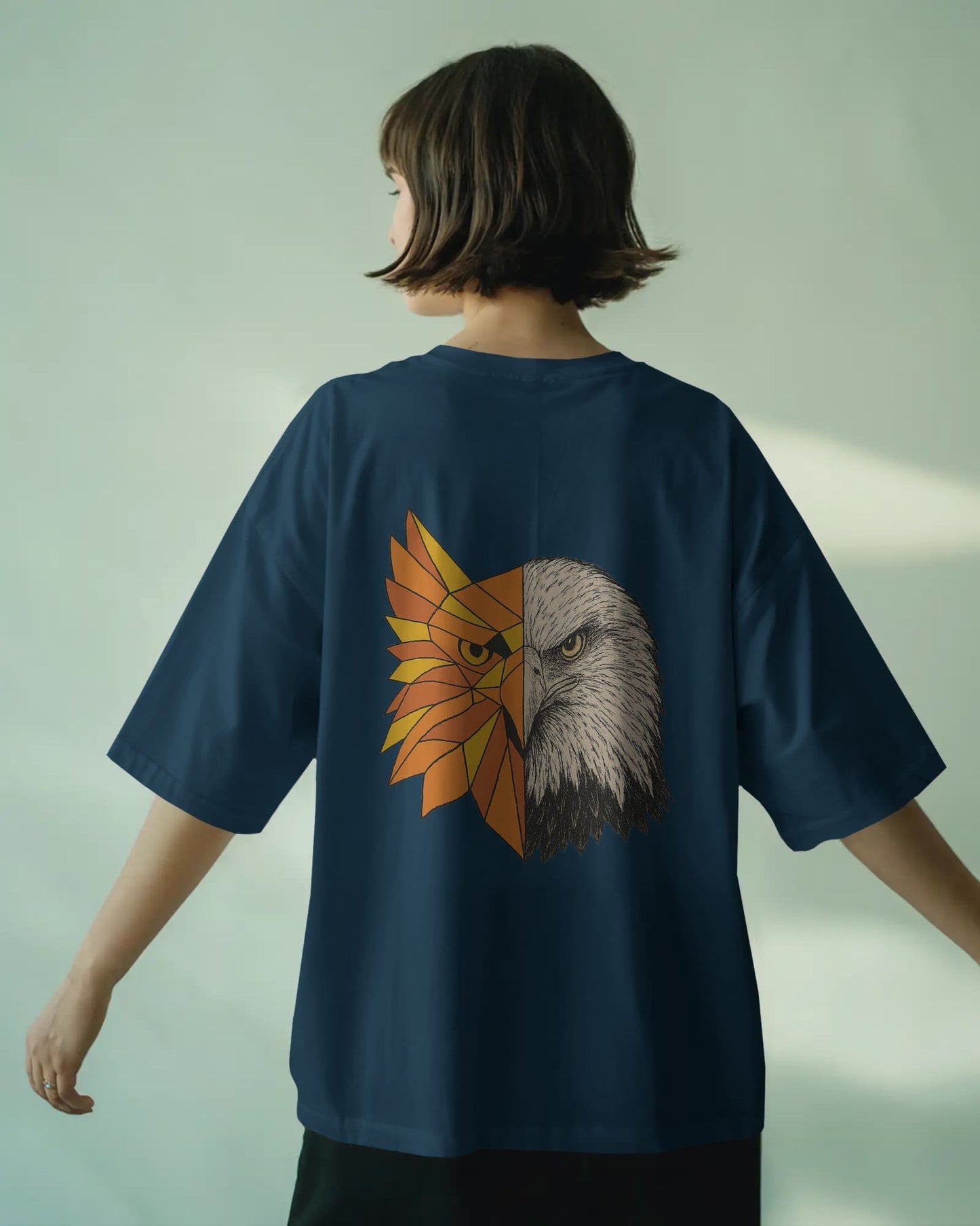 Strength in Duality-Women Oversize T-shirt