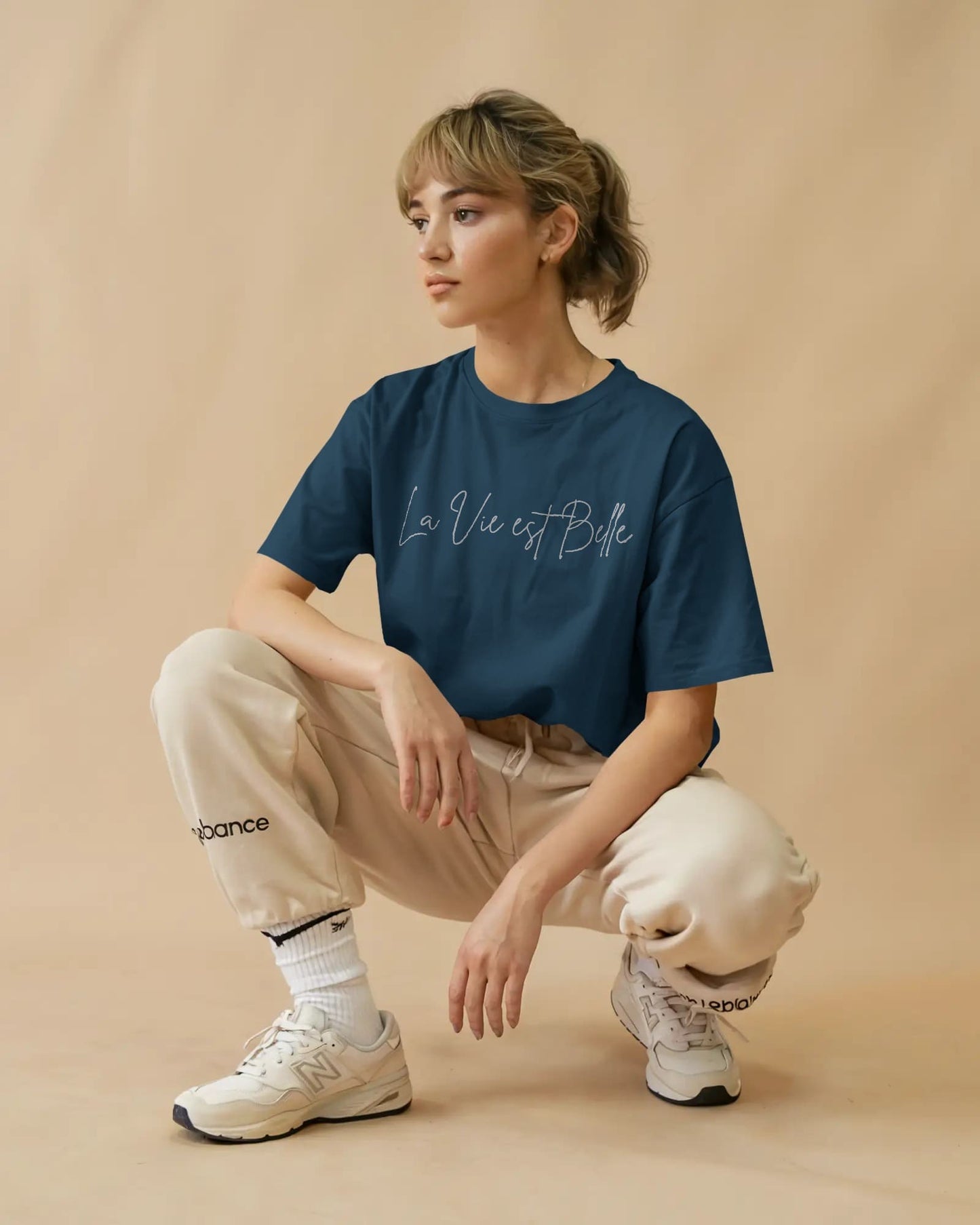 Life is beautiful- Women Oversize T-shirt