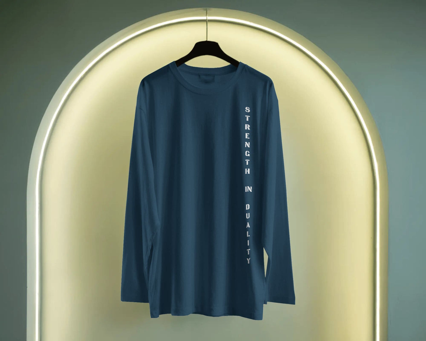 Strength in Duality- Men Full Sleeve T-shirt
