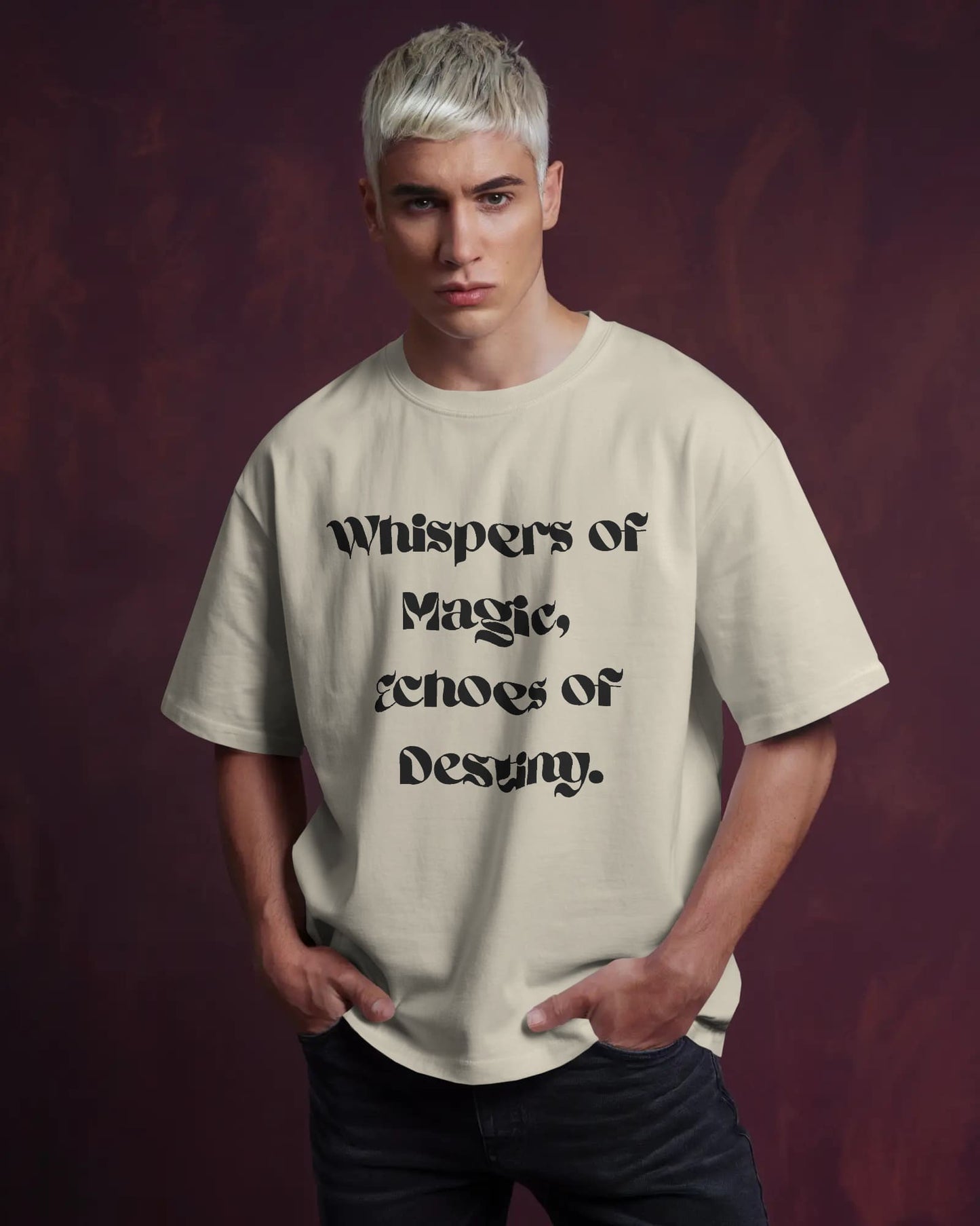 Whisper of Magic- Men Oversize T-shirt