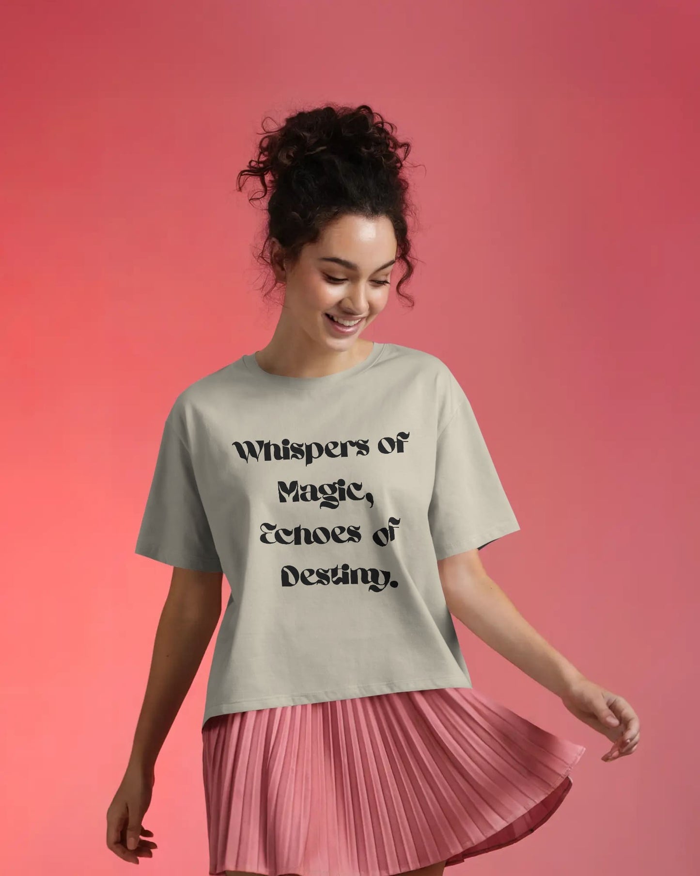 Whisper of Magic- Women Oversize T-shirt