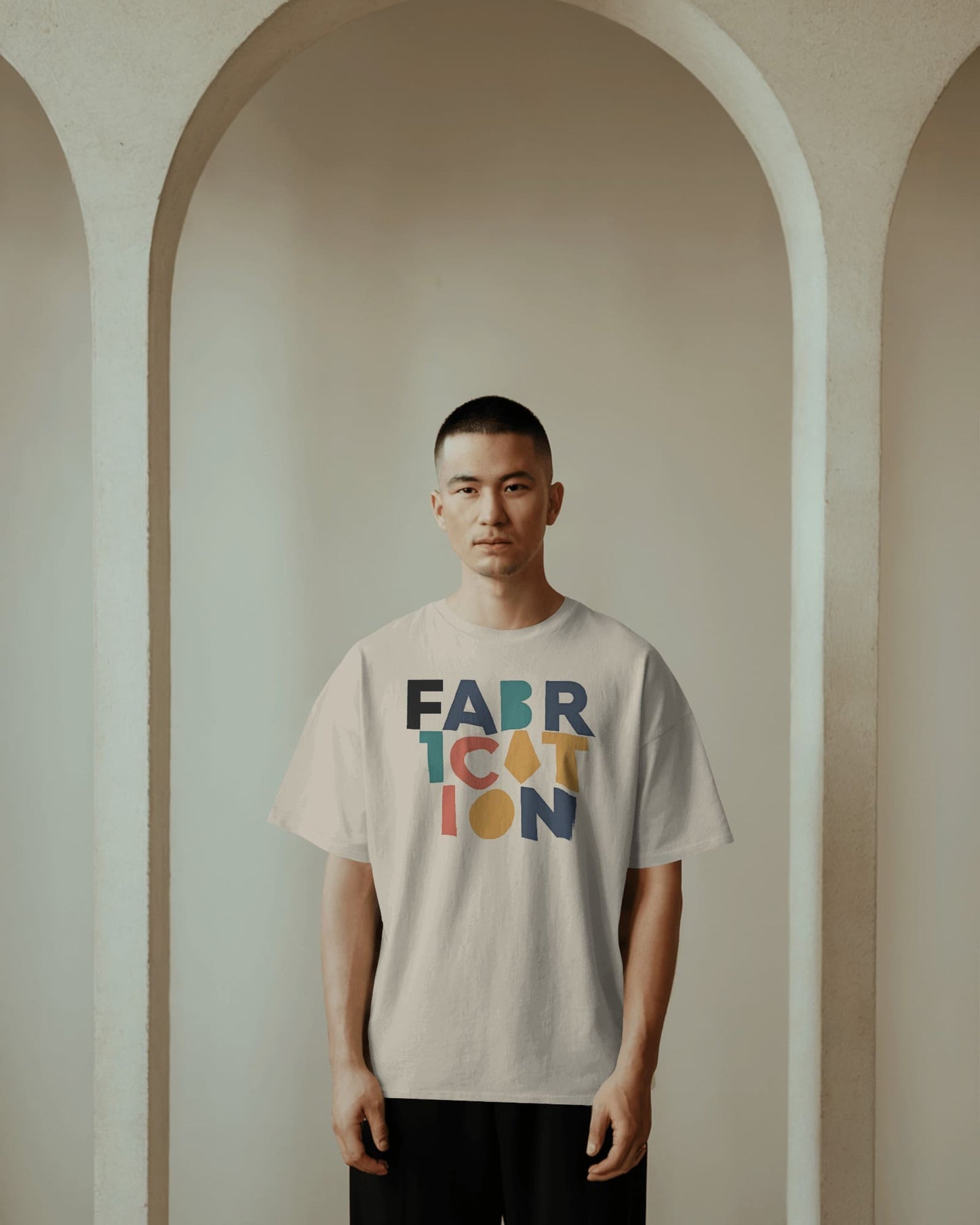 Fabrication Word Art- Men Oversize t-shirt