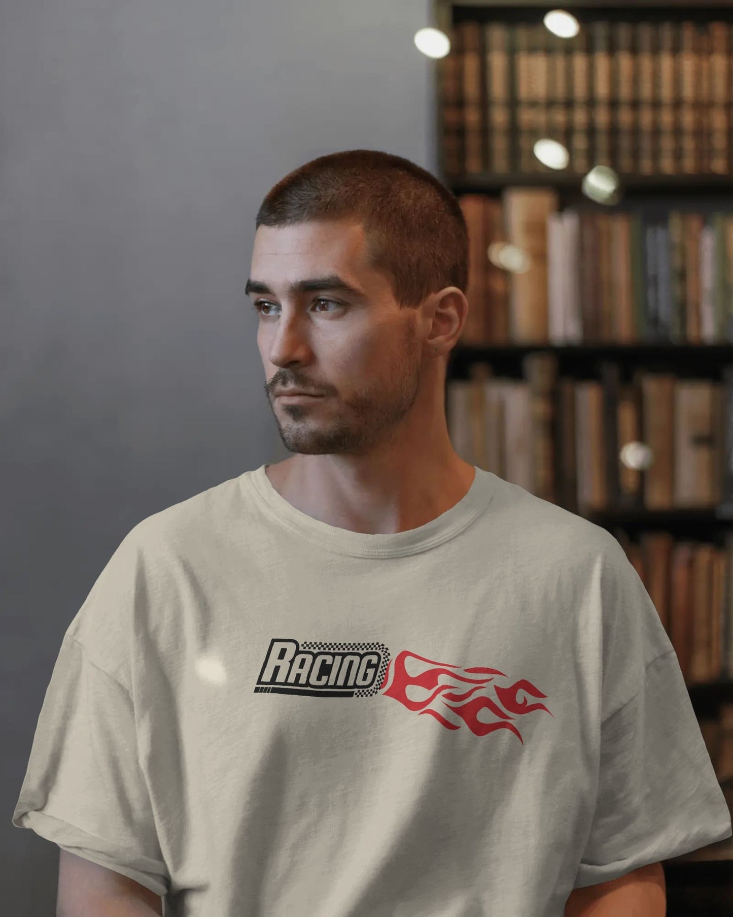 Racing car- Men Oversize T-shirt