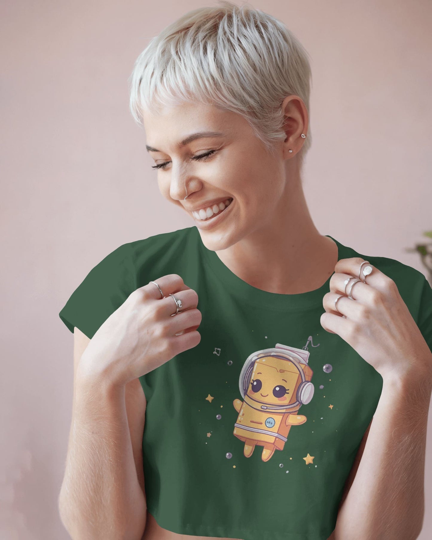Cartoon Design- Crop Top