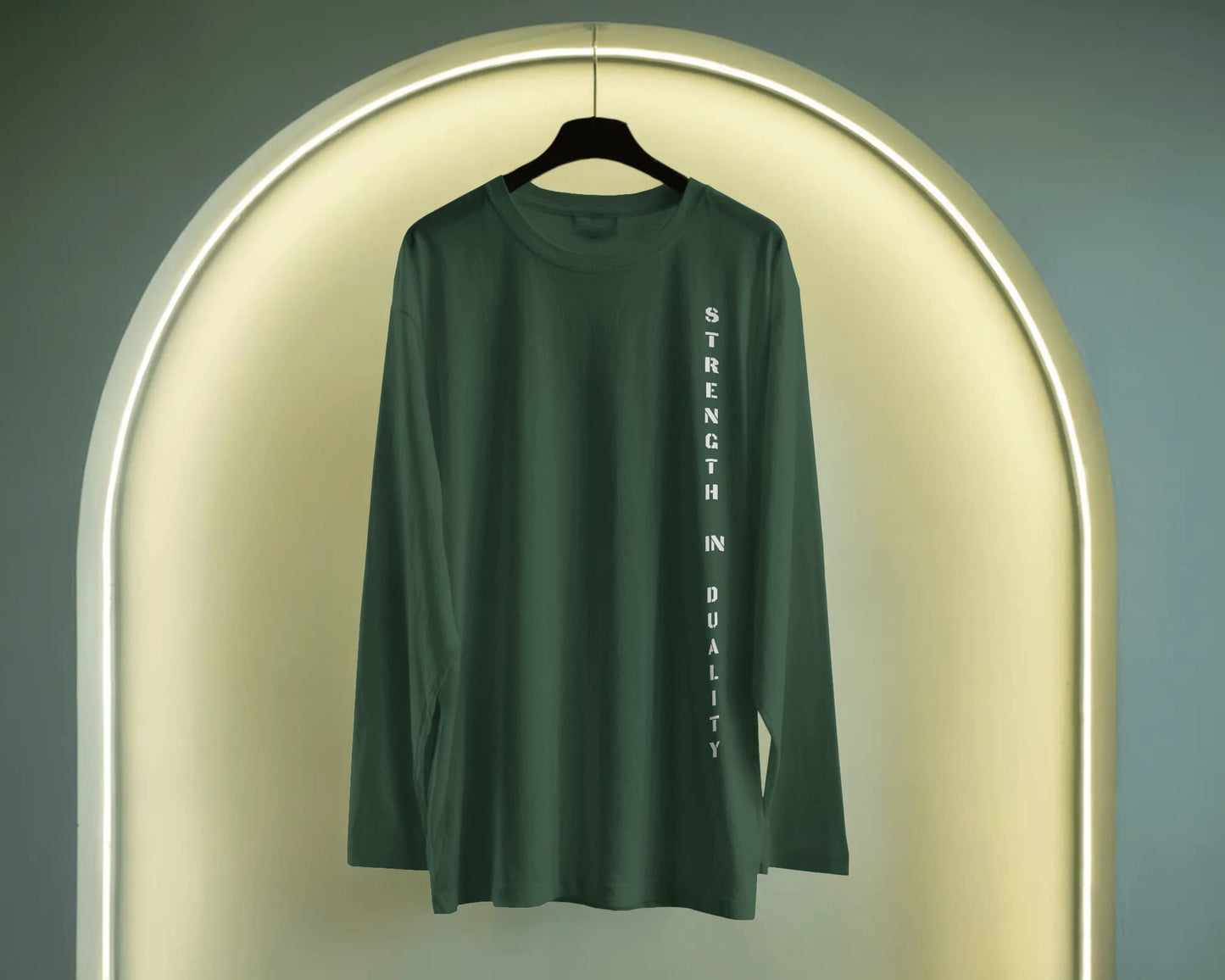 Strength in Duality- Men Full Sleeve T-shirt