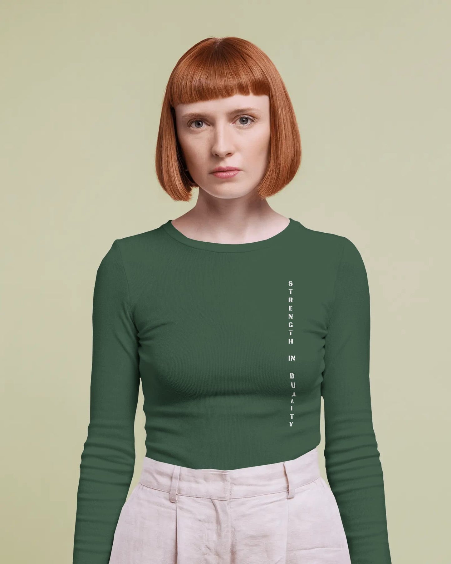 Strength in Duality- Women Full Sleeve T-shirt