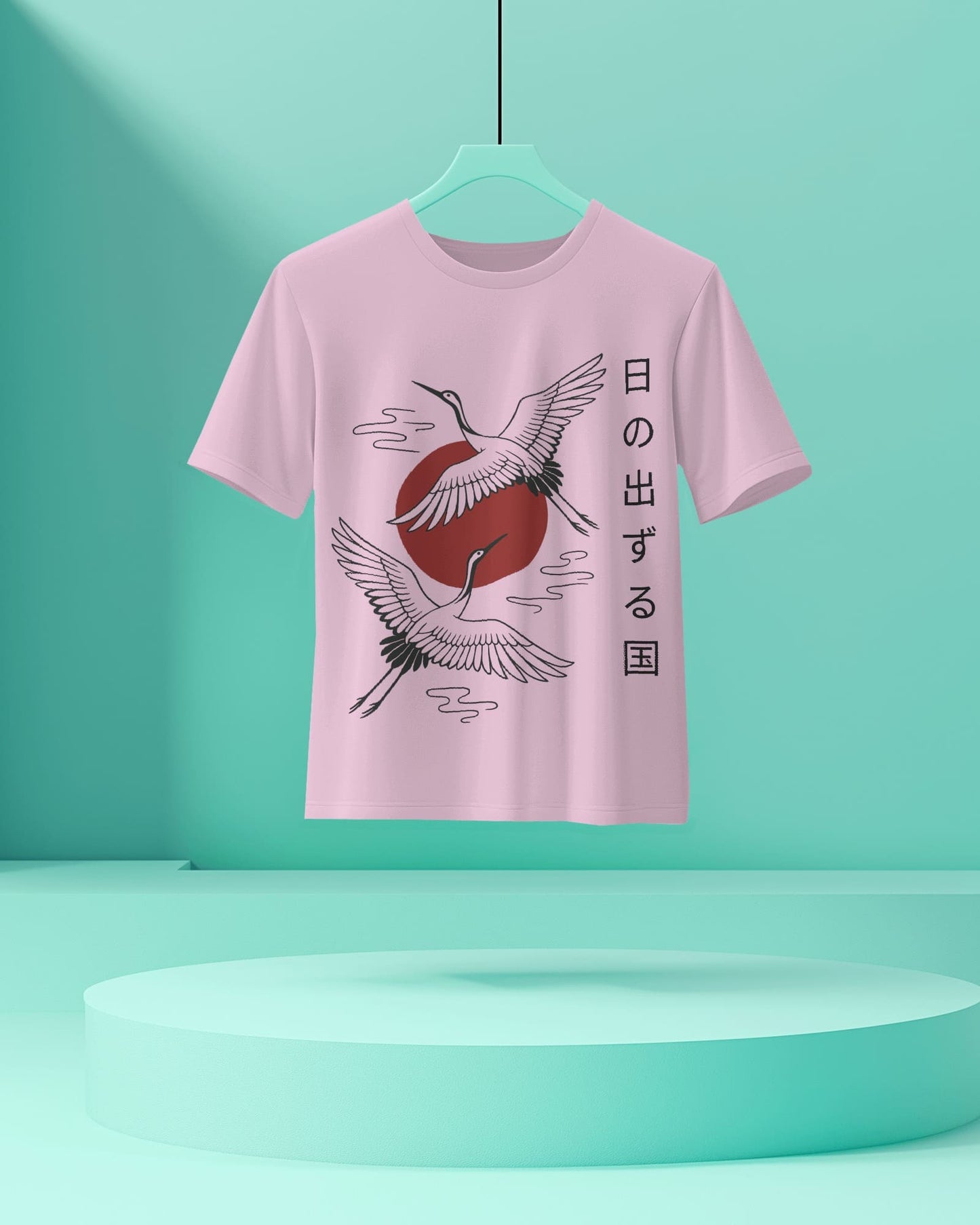 Land of Rising Sun-Women Half sleeve Round Neck T-Shirt