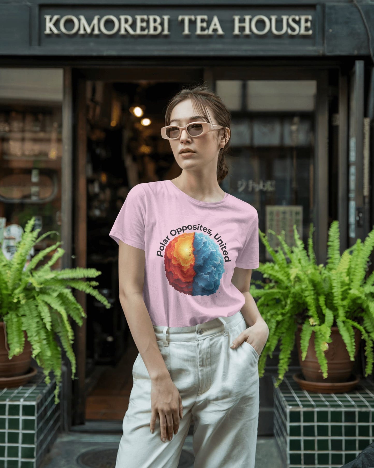 Polar Opposite - Women Half Sleeve Round Neck T-shirt