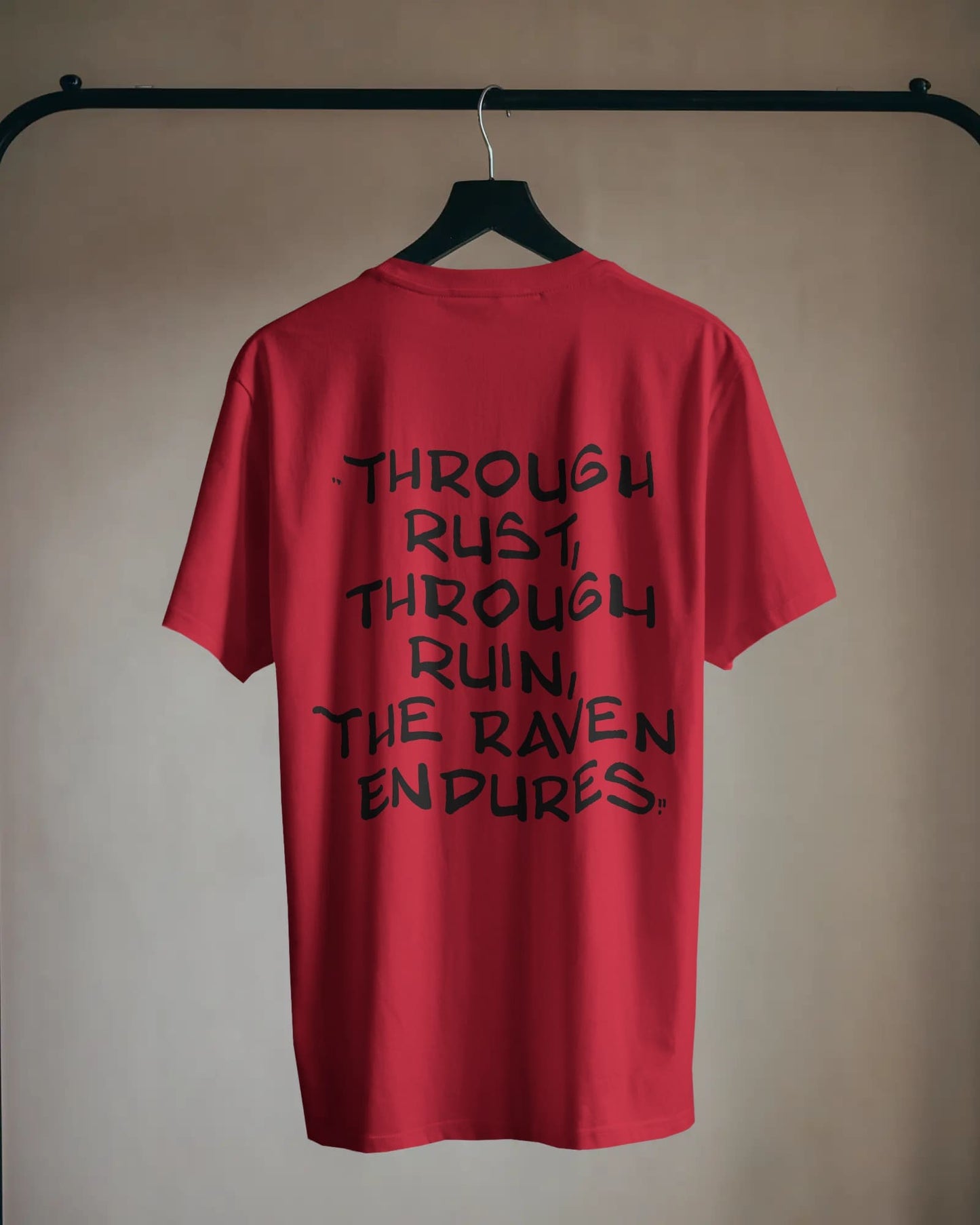 The Raven Endures- Men Oversize T-shirt