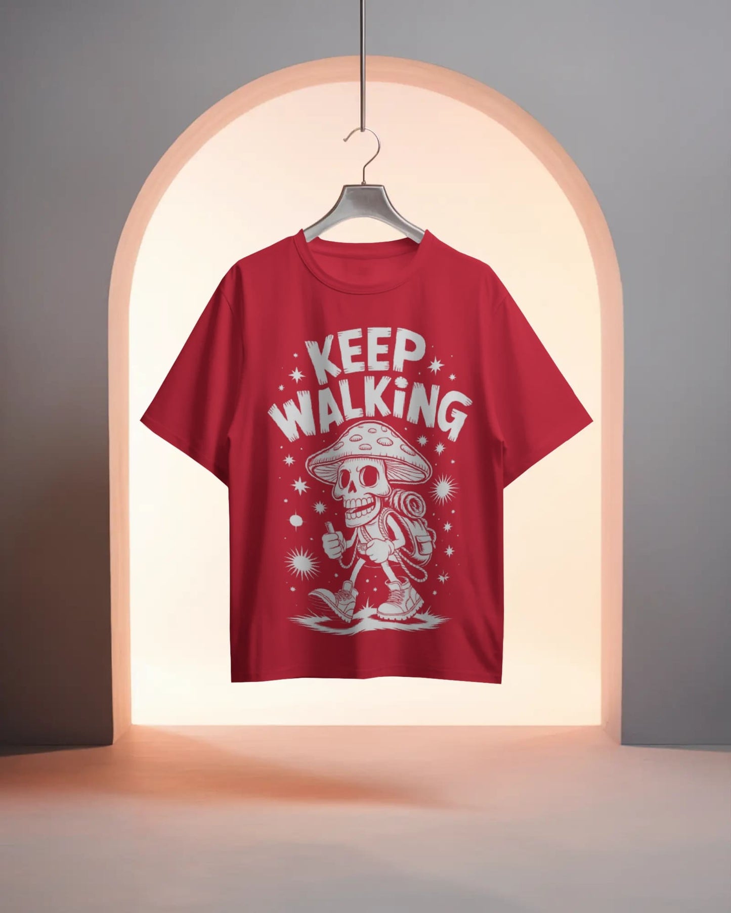 Keep Walking- Men Oversize T-shirt